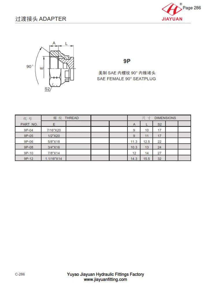 SAE Plug Flare Swivel Female