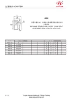 BSP Hollow Hex Hollow Pluged Bonded Washer