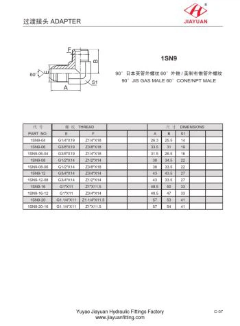 Maskil 60 Cone NPT tal-Minkeb