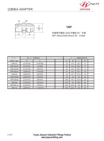 NPT Male SAE Flare Connector